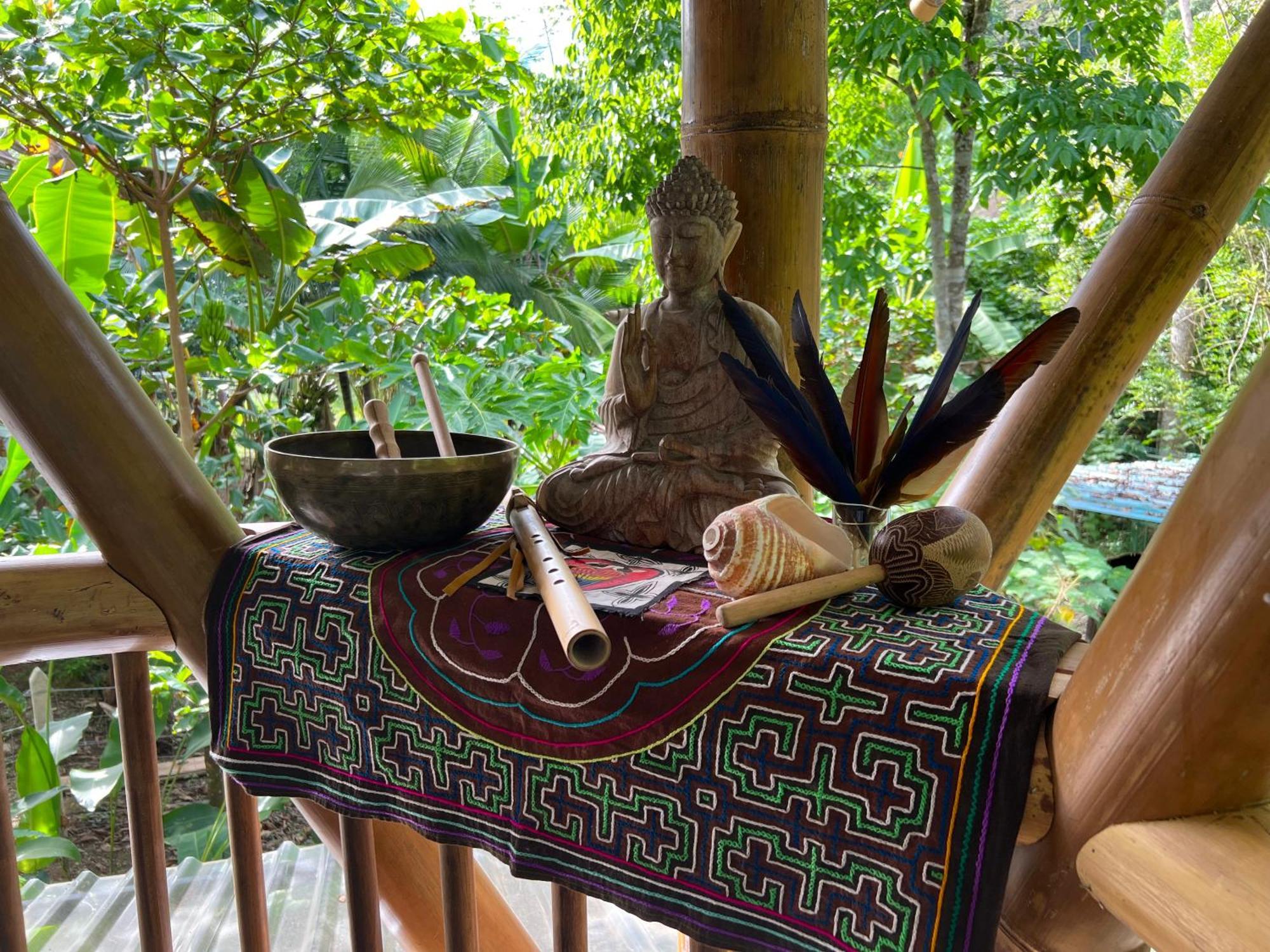 Templo Del Tigre Hotel Dos Brazos ภายนอก รูปภาพ